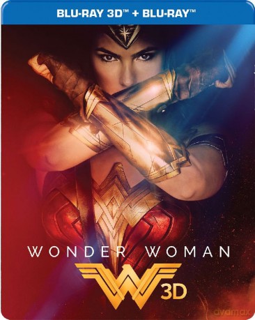 Wonder Woman (steelbook) [Blu-Ray 3D]+[Blu-Ray]