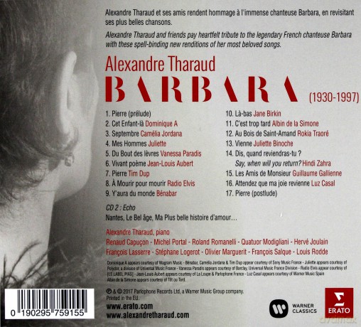 Alexandre Tharaud: Barbara [2CD]