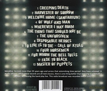 Metallica: Live In Concert [CD]