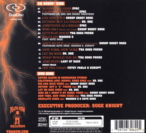 The Very Best Of Death Row (Deluxe Edition) (digipack) [DVD]+[CD]