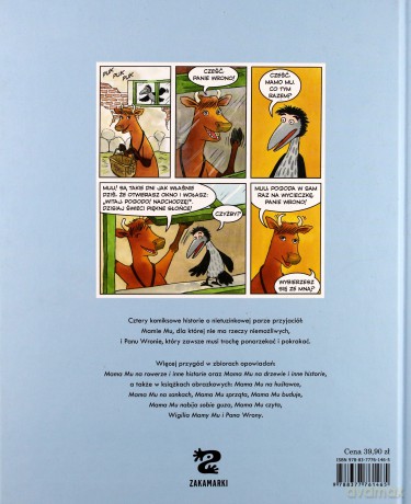 Mama Mu na wycieczce i inne komiksy - Jujja Wieslander [KOMIKS]