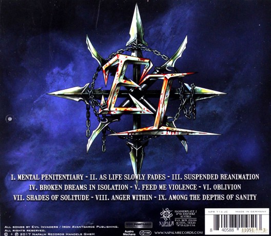 Evil Invaders: Feed Me Violence [CD]