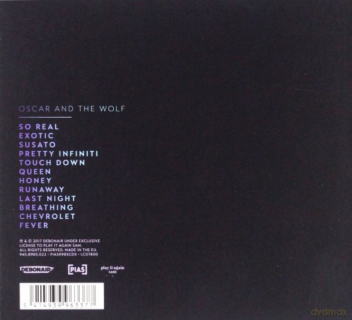 Oscar And The Wolf: Infinity [CD]