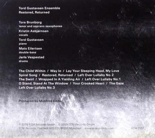 Tord Gustavsen: Restored, Returned [CD]