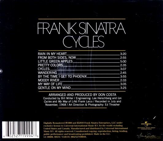 Frank Sinatra: Cycles [CD]