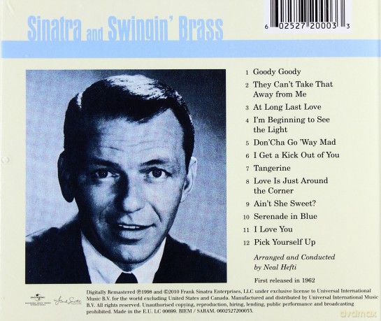 Frank Sinatra: Sinatra And Swinging' Brass [CD]