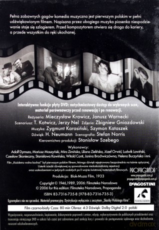Każdemu wolno kochać [DVD]