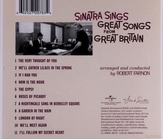 Frank Sinatra: Great Songs From Great Britain [CD]