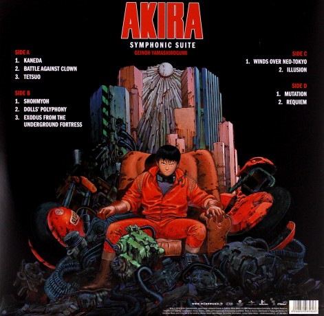 Akira - Symphonic Suite soundtrack (Geinoh Yamashirogumi) [2xWinyl]