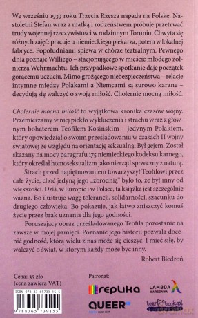 Cholernie mocna miłość. Prawdziwa historia Stefana K i Williego G - Lutz Van Dijk [KSIĄŻKA]