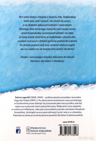 Cudowna podróż - Selma Lagerlof [KSIĄŻKA]