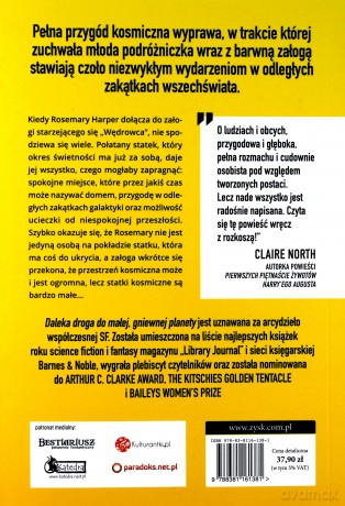 Daleka droga do małej gniewnej planety - Becky Chambers [KSIĄŻKA]