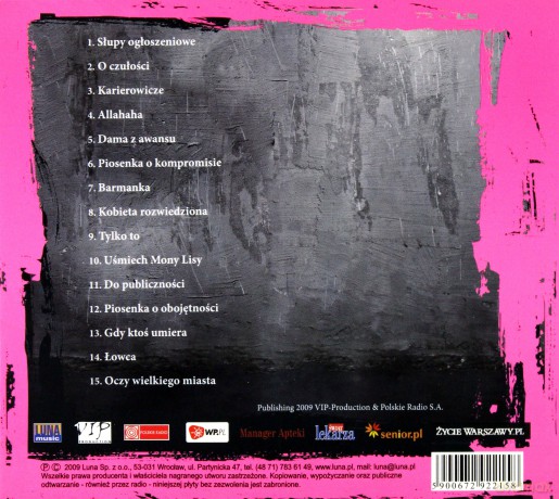 Krystyna Tkacz: Krystyna Tkacz Śpiewa Kurta Tucholsky'ego (digipack) [CD]