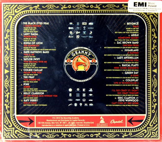 2010 Grammy Nominations [CD]