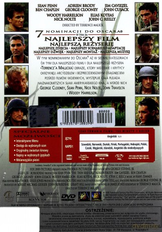 Cienka czerwona linia [DVD]