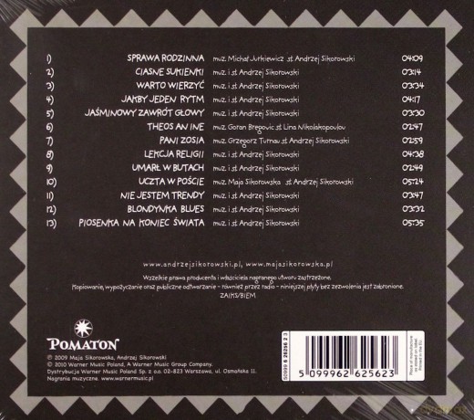 Maja I Andrzej Sikorowscy: Sprawa Rodzinna (digipack) [CD]