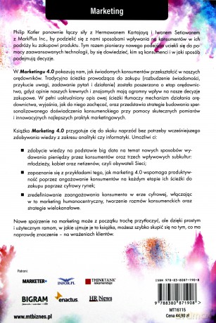 Marketing 4.0 - Philip Kotler [KSIĄŻKA]