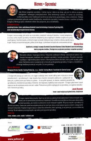 Skuteczny trening sprzedaży. Wykorzystaj swoje kompetencje - Grzegorz Radłowski [KSIĄŻKA]