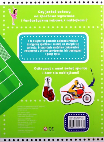 Sport. Naklejki edukacyjne [KSIĄŻKA]