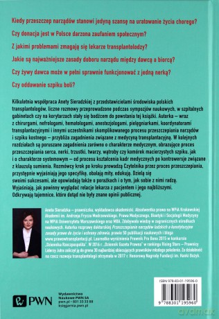 Tajemnice transplantacji - Aneta Sieradzka [KSIĄŻKA]