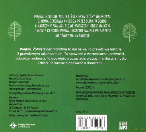 Wojtek. Żołnierz bez munduru - Eliza Piotrowska [AUDIOBOOK]