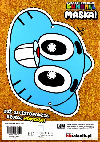 Zagadki i łamigłówki. Gumball [KSIĄŻKA]