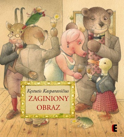 Zaginiony obraz - Kasparavicius Kęstutis [KSIĄŻKA]