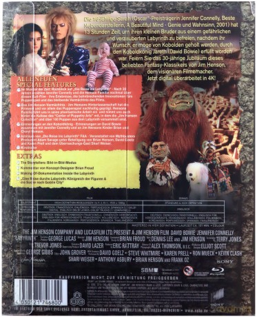 Labyrinth (30th Anniversary gift set) [BOX] [Blu-Ray]