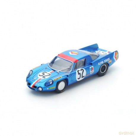 Alpine A210 #52 J.L. Therier/B. Tramont 10th Le Mans 1968