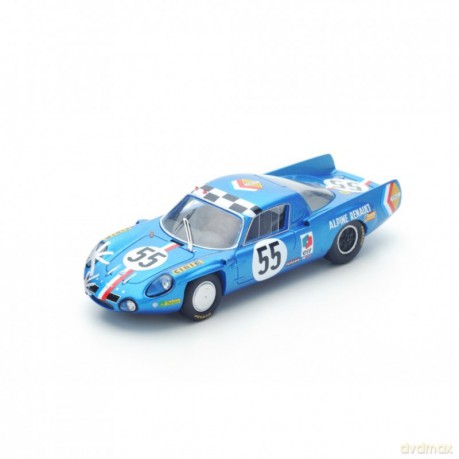 Alpine A210 #55 J.C. Andruet/J.P. Nicolas 14th Le Mans 1968
