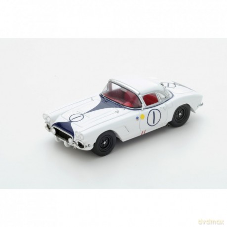 Chevrolet Corvette C1 #1 T. Settember/J. Turner Le Mans 1962