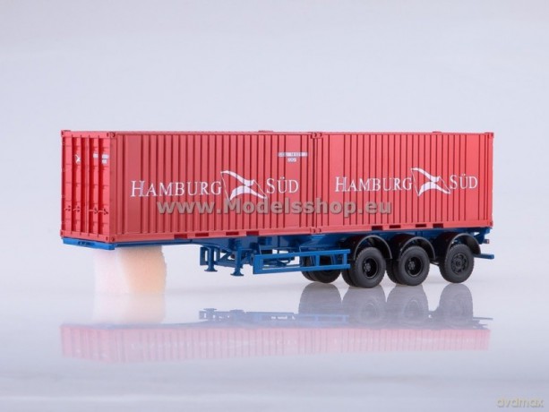 Container Semitrailer MAZ-938920 Hamburg-Sud