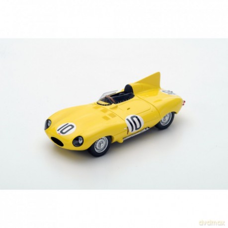 Jaguar D Type #10 J. Claes/J. Swaters 3rd Le Mans 1955