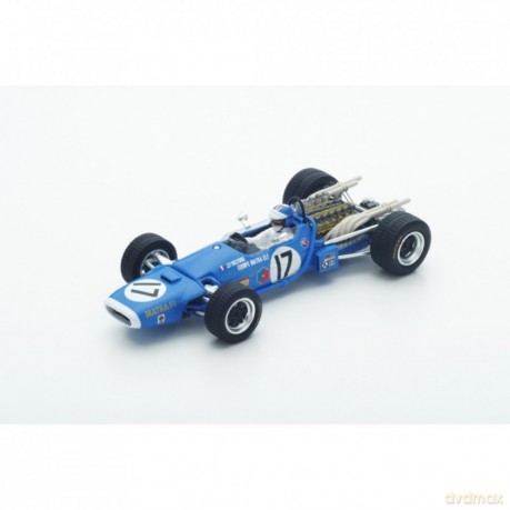 Matra MS11 #17 Jean-Pierre Beltoise 2nd Dutch GP 1968