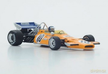 McLaren M19A #10 Peter Gethin 9th French GP 1971