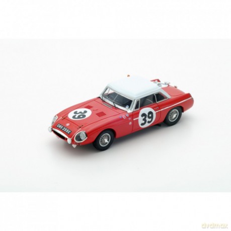 MG MGB #39 P. Hopkirk/A. Hedges 11th Le Mans 1965