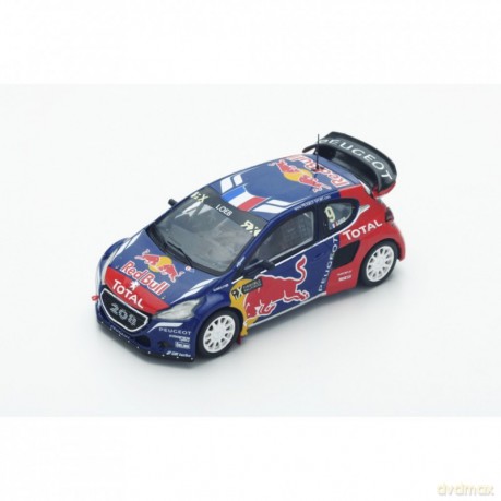 Peugeot 208 WRX #9 Sebastian Loeb Winner World RX of Latvia 2016