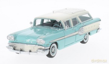 Pontiac Star Chief Safari 1958 (light turquois/white)