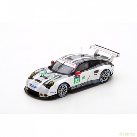 Porsche 911 RSR (2016) LMGTE Am Porsche Motorsport #92 F. Makowiecki/E. Bamber/J. Bergmeister Le Mans 2016