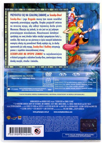 Scooby-Doo na wyspie Zombie [DVD]