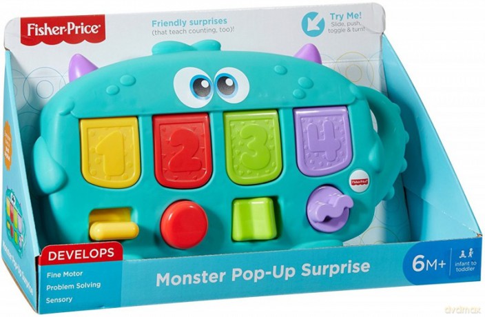 FISHER PRICE Stworek z niespodziankami