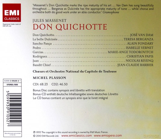 Plasson: Don Quichotte [3CD]