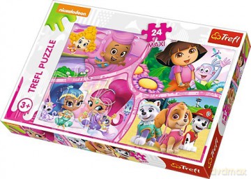TREFL 24 Maxi Gotowi na przygodę Nick Jr Multi - Property (14260) [PUZZLE]