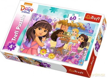 TREFL 60 el. Taniec i muzyka - Dora i Przyjaciele (17296) [PUZZLE]