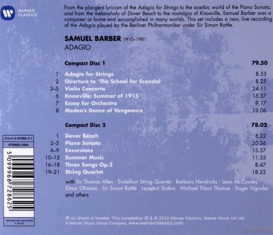 Adagio - 100th Anniversary [2CD]
