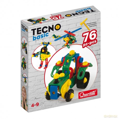Zestaw konstrukcyjny Tecno Basic 76 el.
