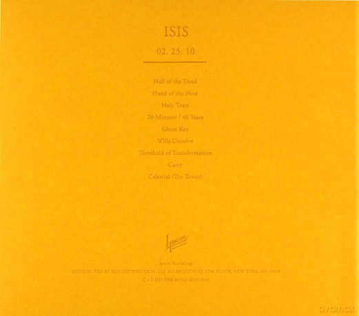 Isis: Live VII  [CD]