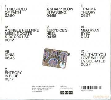 Ben Frost: The Centre Cannot Hold [CD]
