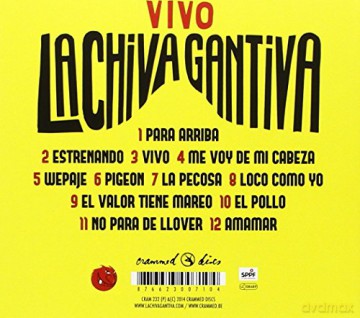 La Chiva Gantiva: Vivo (digipack) [CD]