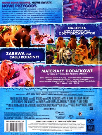 Epoka lodowcowa 5: Mocne uderzenie (booklet) [DVD]
